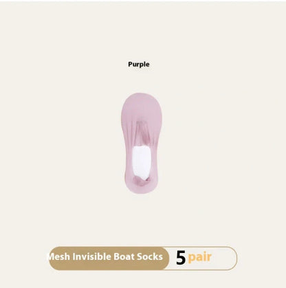 Premium cotton invisible summer socks in a variety of colours and packaging options