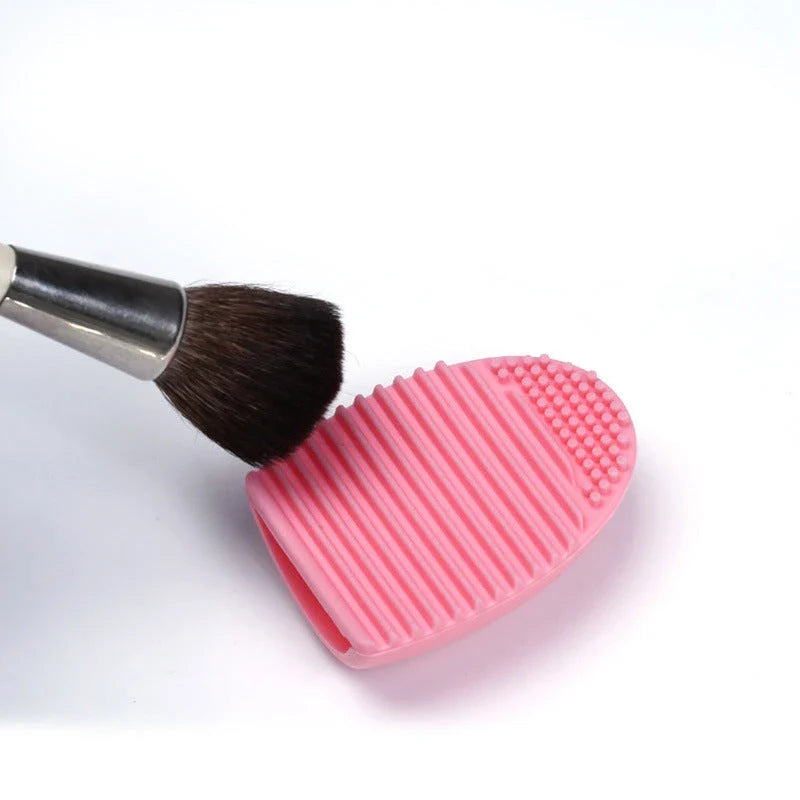 Premium silicone makeup brush cleaner in various colors, designed to effectively clean and restore makeup brushes