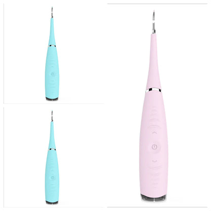 Waterproof Electric Toothbrush Cleaner with Vibrating Head, Silica Gel and ABS Materials, Ergonomic Handle for Effective Plaque and Tartar Removal