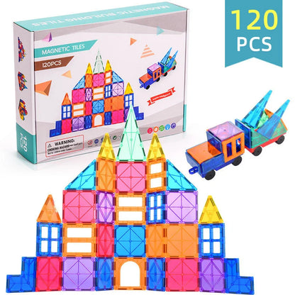 Magnetic Tiles Building Blocks for creative construction and learning