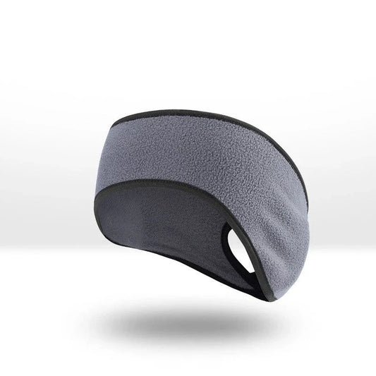 Cozy, contoured fleece headband in multiple colors for sports, fitness, and outdoor workouts