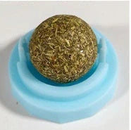 Self-adhesive Rotated Catnip Lick Ball for cats, natural ingredients, 90g
