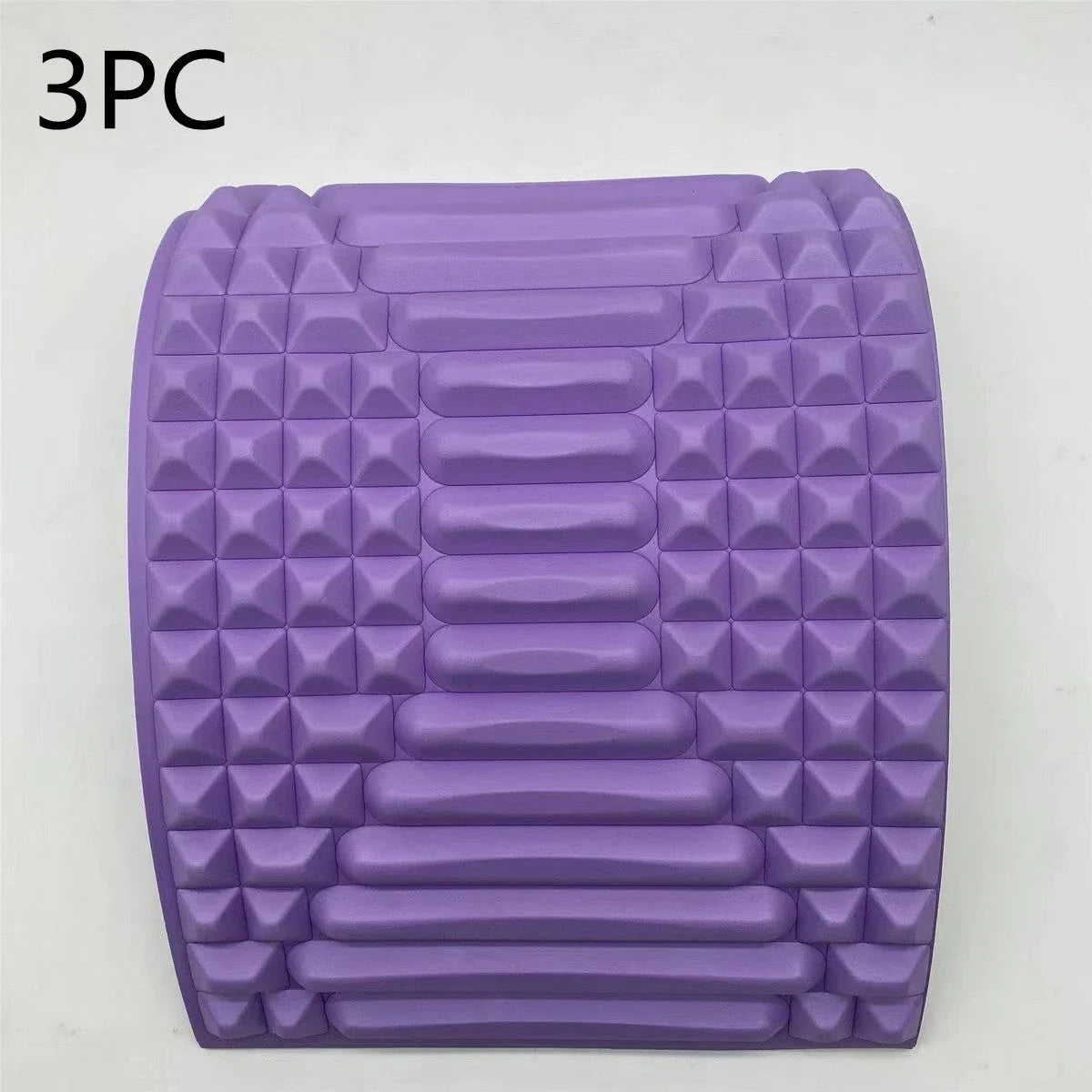 Premium lumbar spine massager for back, neck, and sciatica pain relief made with high-quality EVA foam