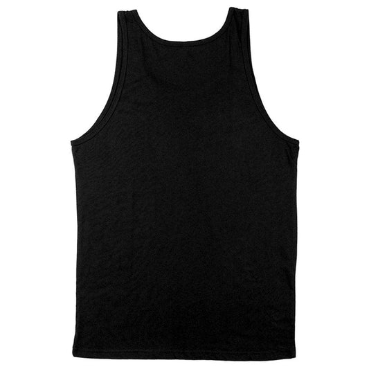 Comfortable and stylish Be Different Tank in navy colour, featuring a rounded neckline and tailored side seams for a flattering fit.