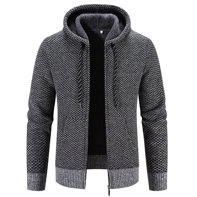 Versatile winter coat with cozy plush lining, available in a variety of classic colors and sizes for a customized fit