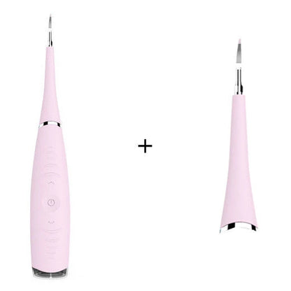 Waterproof Electric Toothbrush Cleaner with Vibrating Head, Silica Gel and ABS Materials, Ergonomic Handle for Effective Plaque and Tartar Removal