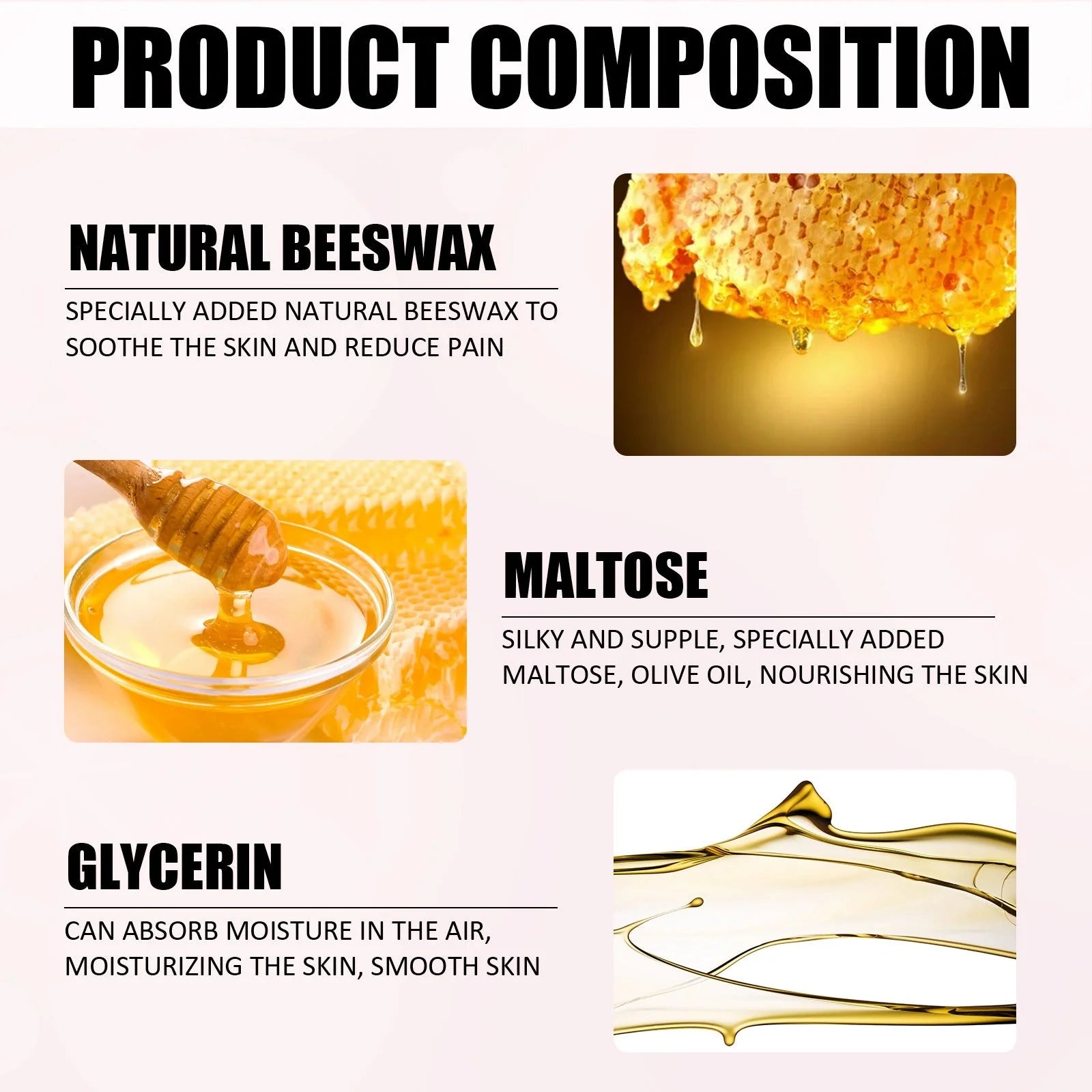 Honey Hair Removal Spray for smooth, hair-free skin