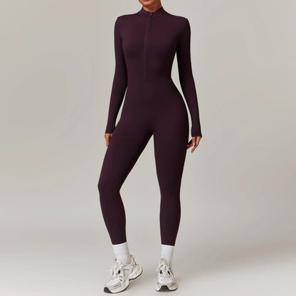 Cozy, versatile jumpsuit in various colors and sizes, perfect for yoga, fitness, and outdoor activities