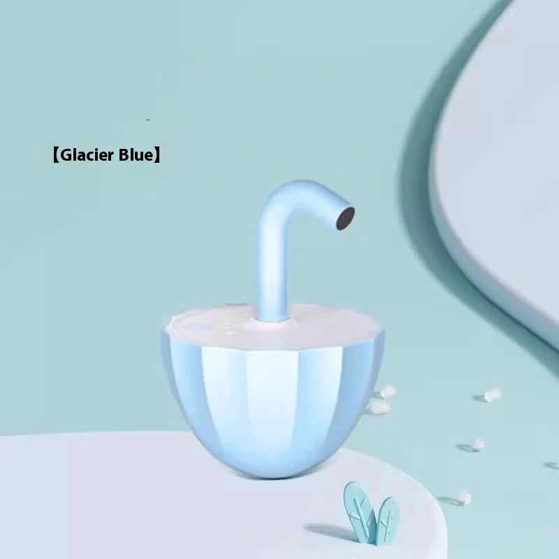 Interactive cat laser toy with bubble tea cup design and USB charging