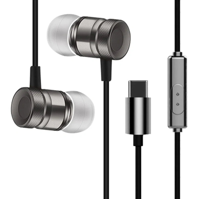 Eco-friendly in-ear headphones with TPE material, 10mm horn diameter