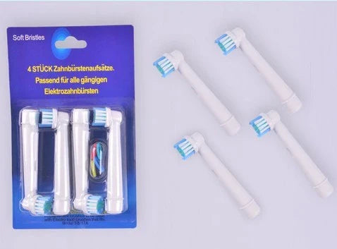 Premium Oral-B compatible electric toothbrush heads with durable construction and thorough cleaning action for a brighter, healthier smile.