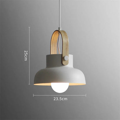 Stylish Nordic-inspired pendant lights with a sleek, industrial-loft design, perfect for modern home decor