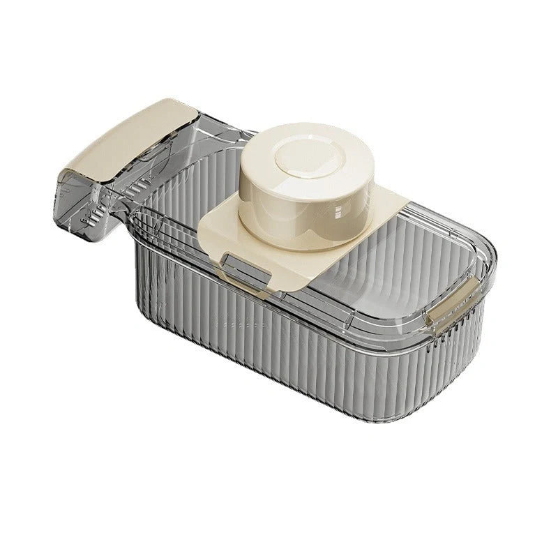 2in1 Multifunctional Vegetable Cutter with five replaceable cutting edges