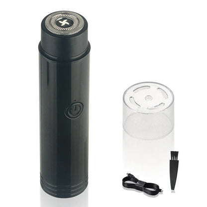 ARECTECH Mini Electric Shaver with double-blade for efficient shaving