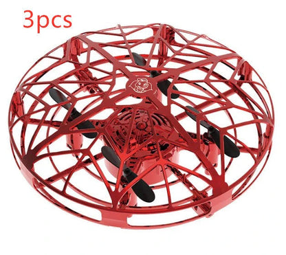 Intuitive air drone with UFO-inspired design, gesture control, and automatic obstacle avoidance for seamless aerial experiences.