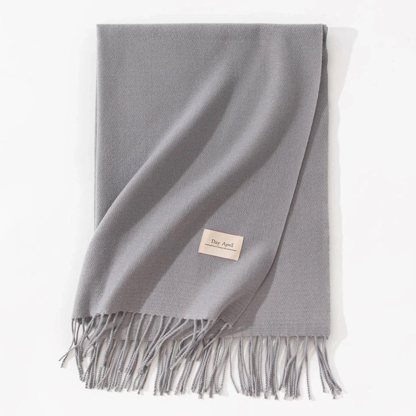 Elegant artificial cashmere scarf for women in various colors, perfect for winter warmth and style.