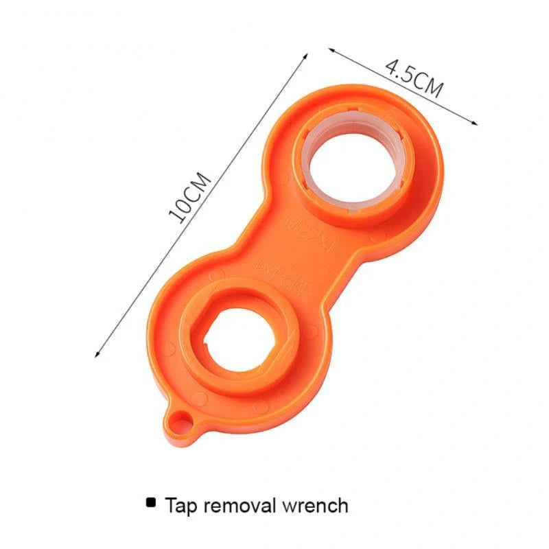 Universal Splash-proof Outer Joint Swivel Faucet with dual output modes