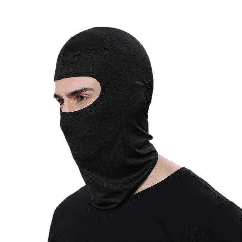 Creepy skeletal horror mask with movable jaw - perfect for Halloween costume and cosplay