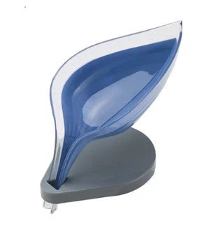 ABS suction cup soap holder and sponge drain box in various colours for kitchen organisation