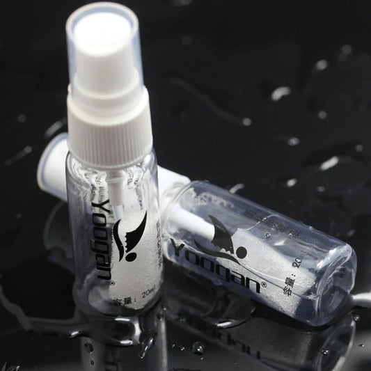 Premium anti-fog liquid for glasses and goggles ensuring clear vision