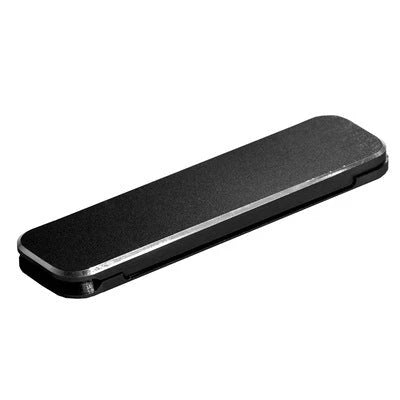 Premium aluminum alloy folding smartphone stand with adjustable viewing angle and one-second unfolding design
