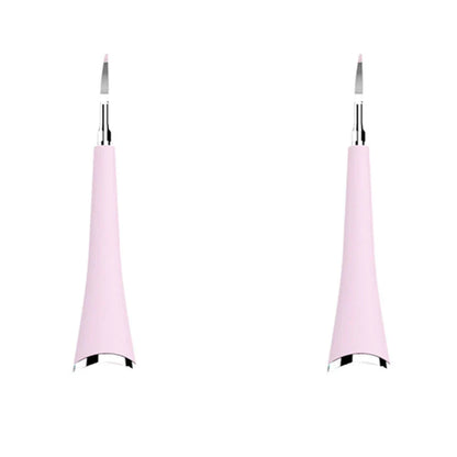Waterproof Electric Toothbrush Cleaner with Vibrating Head, Silica Gel and ABS Materials, Ergonomic Handle for Effective Plaque and Tartar Removal
