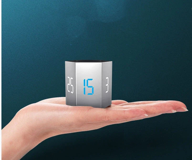High-Performance Digital Kitchen Timer with Alarm Clock - Versatile cooking companion with long-lasting battery, adjustable volume, and precise timing