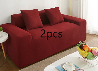 Waterproof polar fleece sofa slipcover in various colours protecting your living room furniture