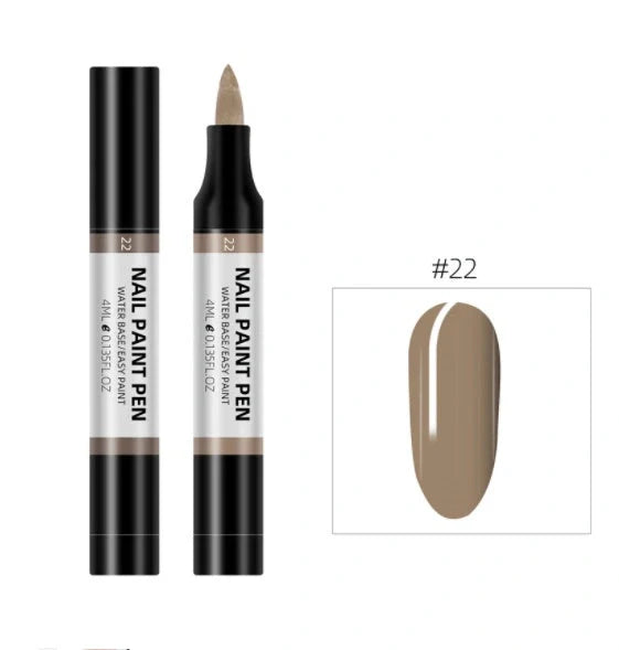 24 colour nail polish painting pen set for 3D nail art designs