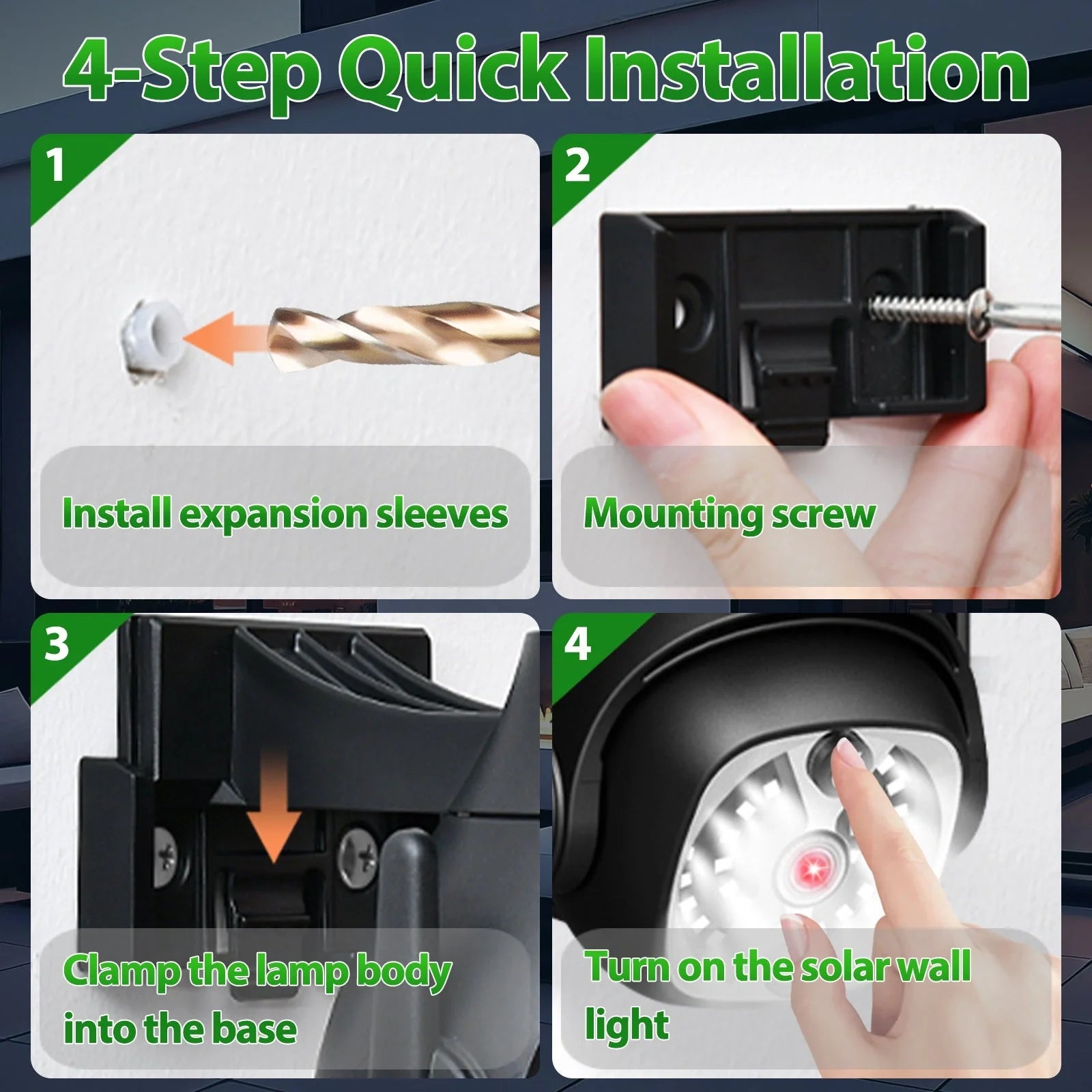 Premium outdoor solar light with advanced motion sensor for gardens, patios, and courtyards