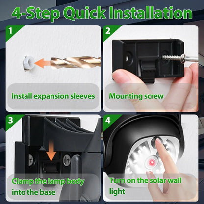 Premium outdoor solar light with advanced motion sensor for gardens, patios, and courtyards