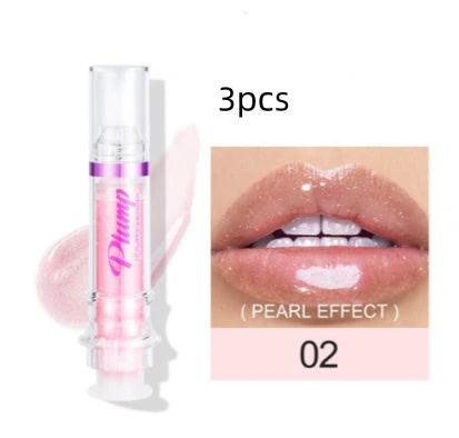 Glossy Luxury Lip Gloss in various shades with a mirror-like shine and hydrating formula