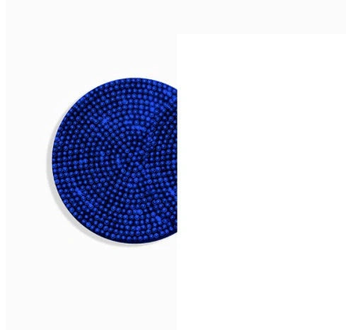 Universal anti-slip silicone cup holder insert with crystal rhinestone design for cars