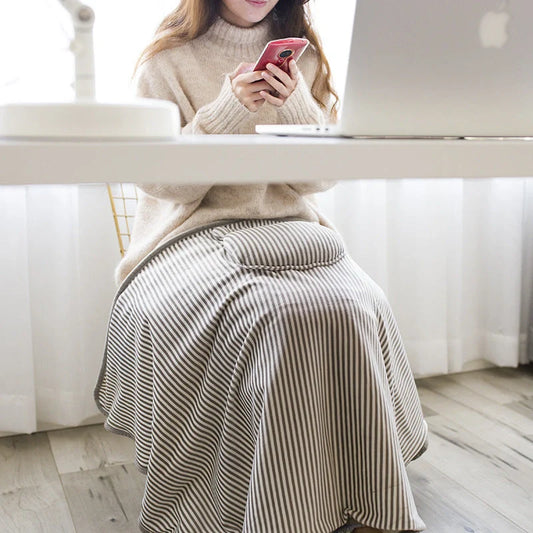 USB Electric Plush Warming Blanket in various colours with crystal super soft lamb fabric