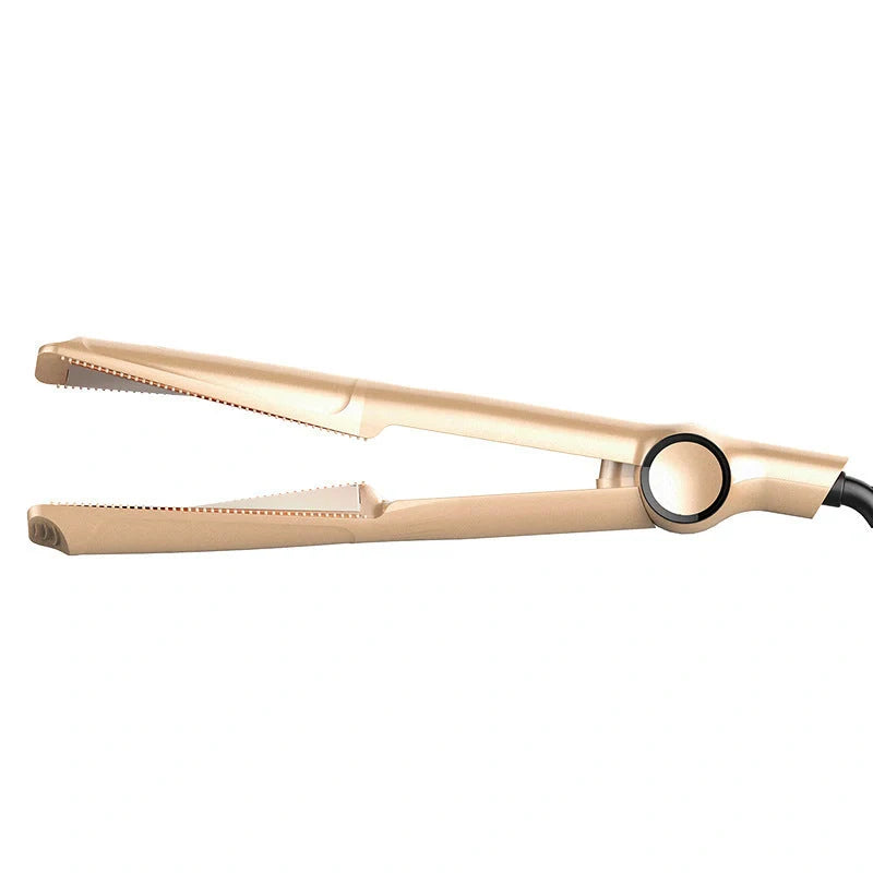 2-in-1 Professional Hair Straightener and Crimper with adjustable temperature settings