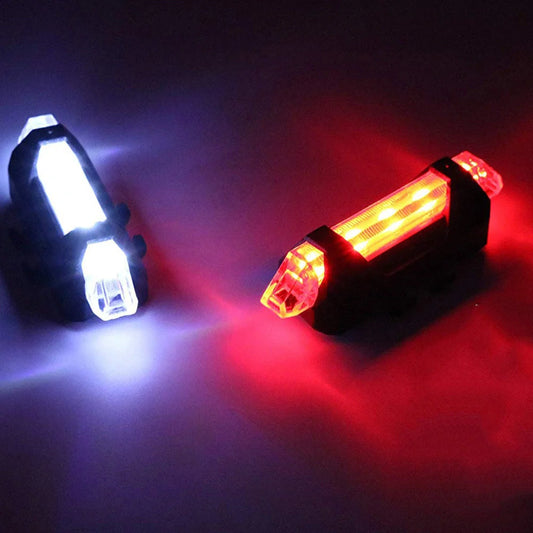 Bicycle Rear Light with Multiple Lighting Modes for Enhanced Visibility and Safety