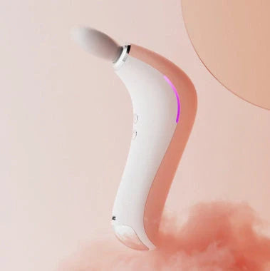 Electric Massage Gun with LCD display and three massage heads for deep tissue therapy