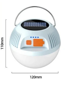 Outdoor Camping Type-C Charging USB Ball Portable Tent Light with high-brightness LED and waterproof design
