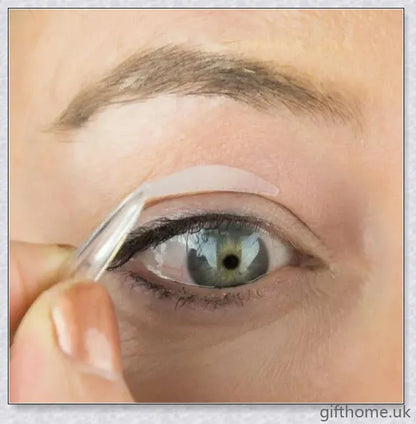 Double eyelid tape for heavy hooded eyes, featuring 120 pairs of eyelid lifter strips to enhance the appearance of the eyes.