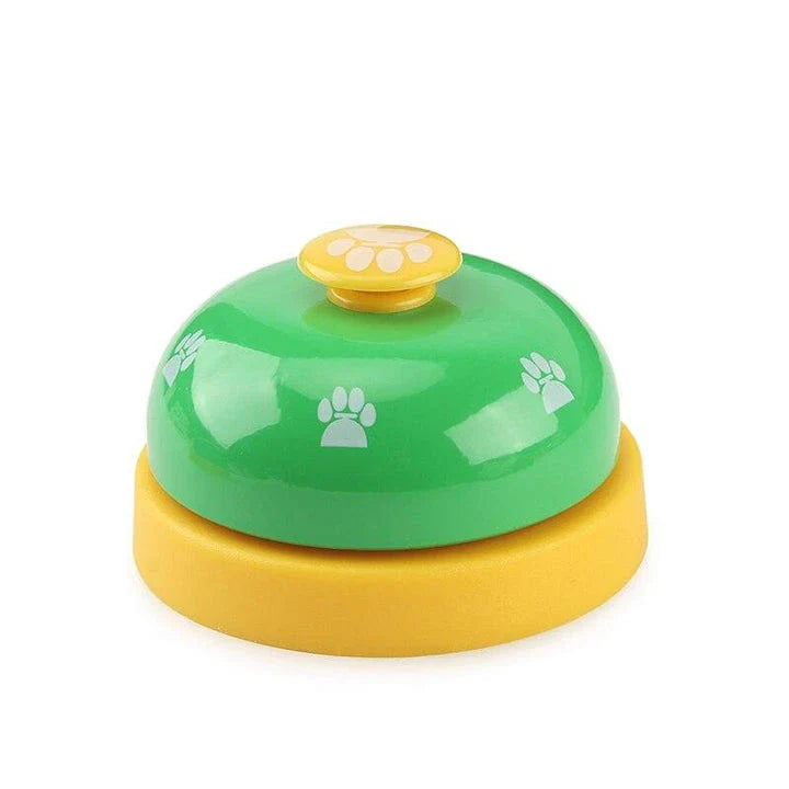 Premium dog training toy in white colour, made of durable metal and plastic materials, designed to engage and entertain your canine companion