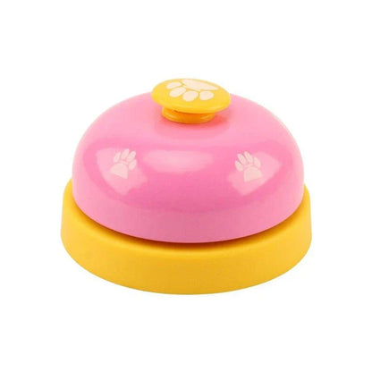 Premium dog training toy in white colour, made of durable metal and plastic materials, designed to engage and entertain your canine companion
