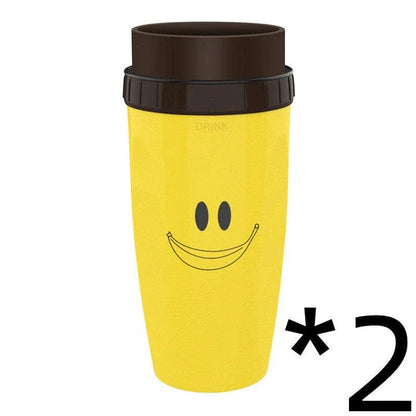 Twist Cup travel tumbler with twist-top mechanism and double-wall insulation for hot and cold drinks