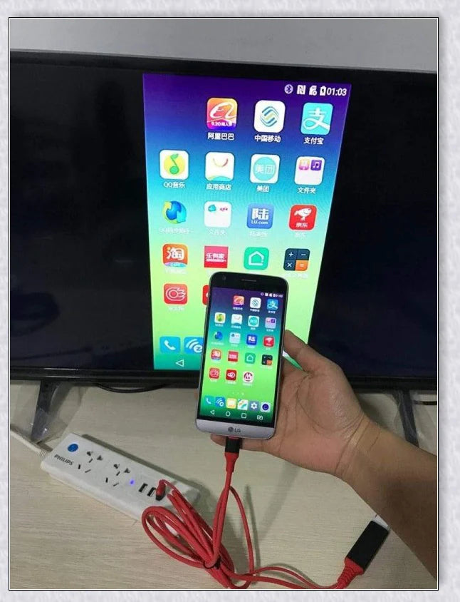 Phone to TV Adapter: Connect your mobile device to the big screen for an immersive viewing experience