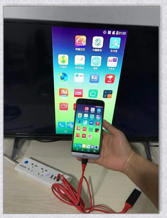 Phone to TV Adapter: Connect your mobile device to the big screen for an immersive viewing experience