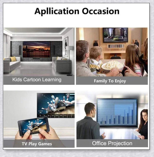 Phone to TV Adapter: Connect your mobile device to the big screen for an immersive viewing experience