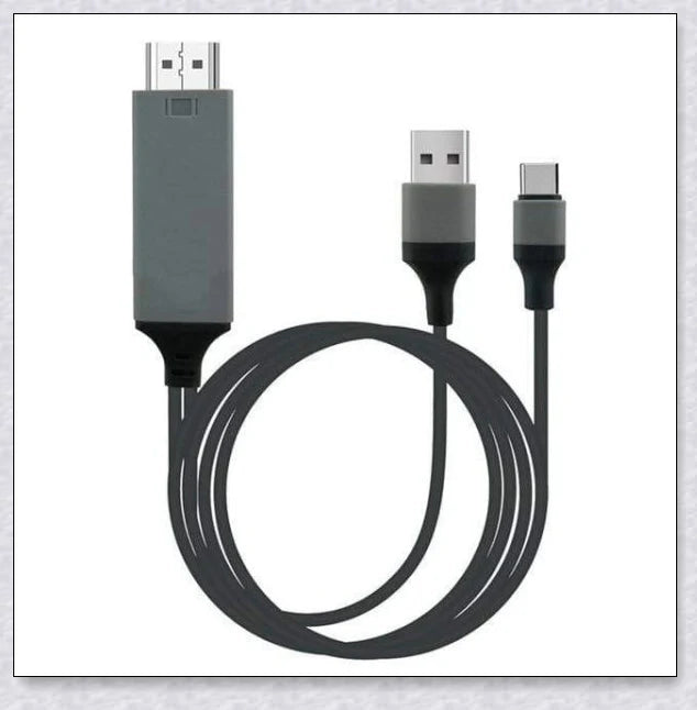 Phone to TV Adapter: Connect your mobile device to the big screen for an immersive viewing experience