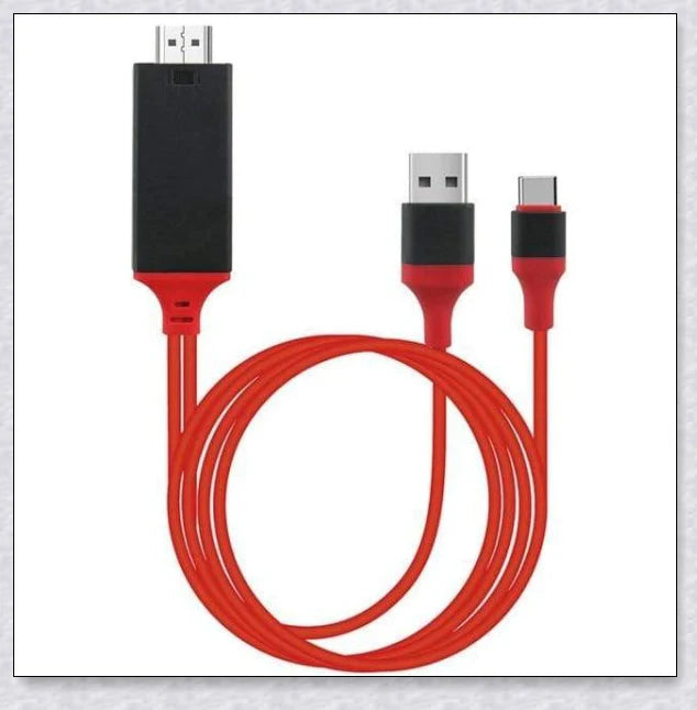 Phone to TV Adapter: Connect your mobile device to the big screen for an immersive viewing experience