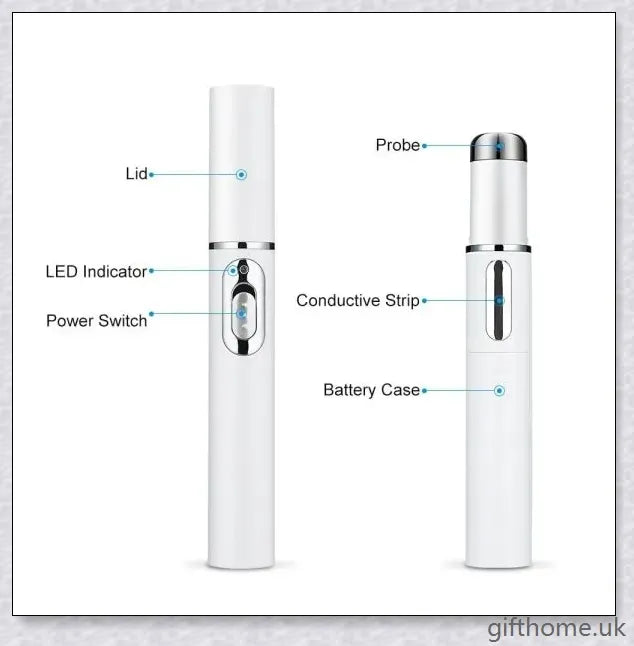 BlueLight Therapy Pen for Varicose Veins - Safe, Effective, and Convenient Home Remedy for Eliminating Unsightly Veins