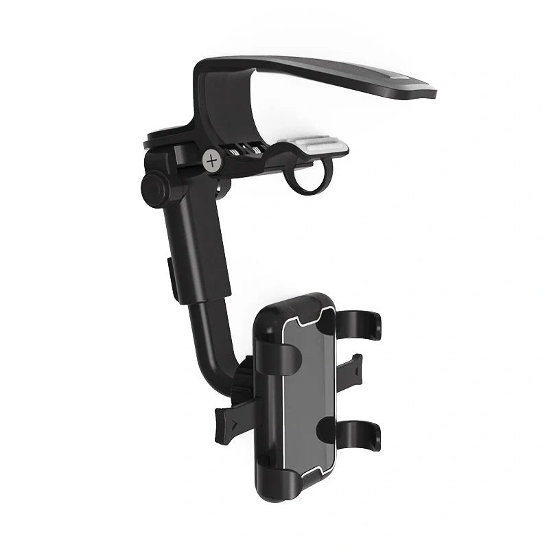 Sun Visor Chuck Car Mount with adjustable angle for mobile phones
