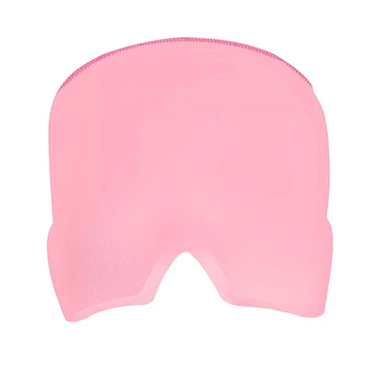 Soothing Ice Therapy Eye Mask for Headache and Migraine Relief, Flexible Gel Material, Adjustable Strap